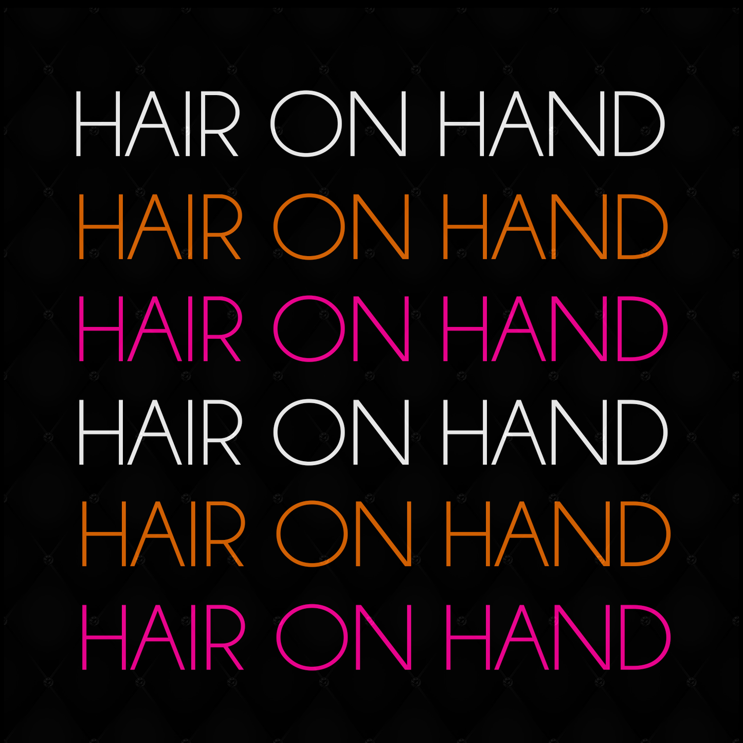 Hair on hand inventory